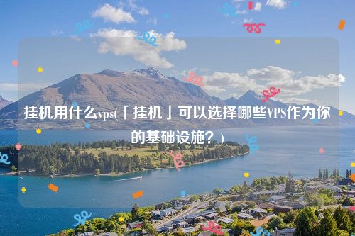 挂机用什么vps(「挂机」可以选择哪些VPS作为你的基础设施？)